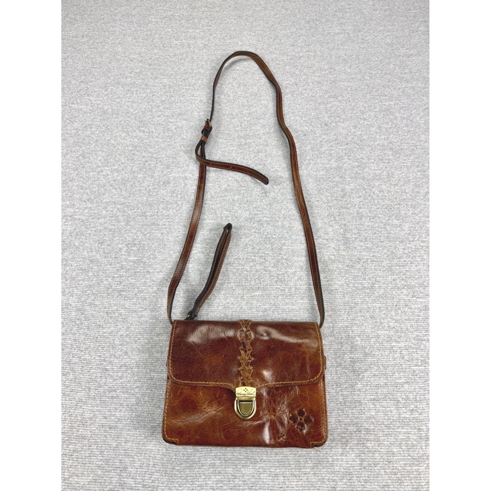 Patricia Nash Bianco Small Leather Crossbody Organizer P21706